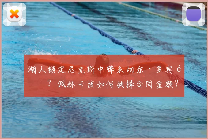 湖人锁定尼克斯中锋米切尔·罗宾逊?佩林卡该如何抉择合同金额?_球员_1_NBA