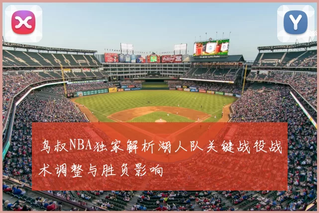 鸟叔NBA独家解析湖人队关键战役战术调整与胜负影响